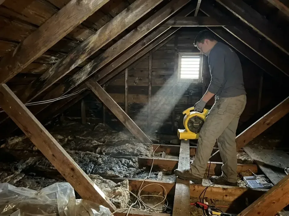 attic-water-damage-drying-proc-007 — frequently asked questions, Emergency Water Extraction & 24/7 Flood Response in Elroy,…